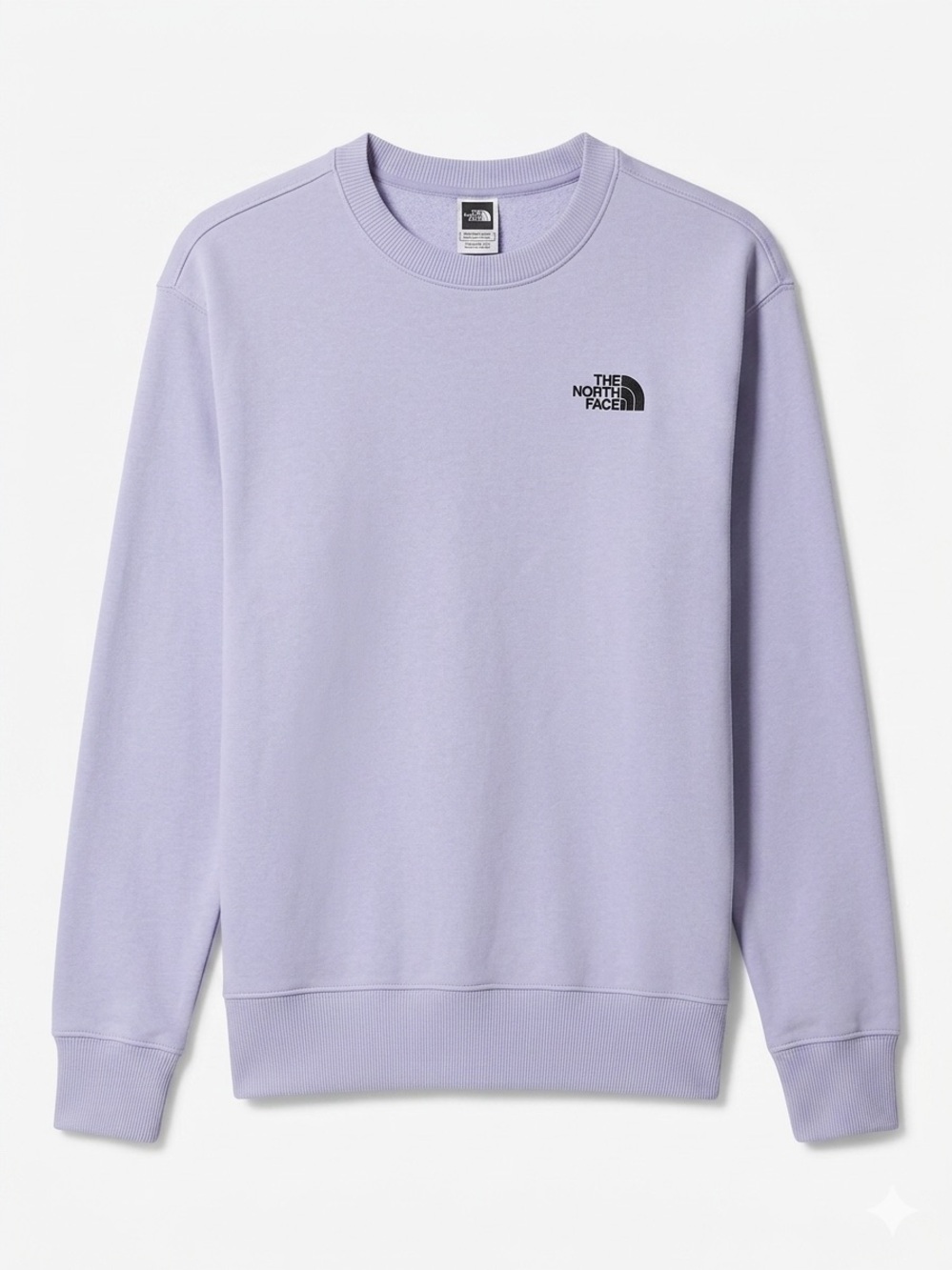The North Face Women's Crewneck Sweatshirt - Lavender with Black Logo